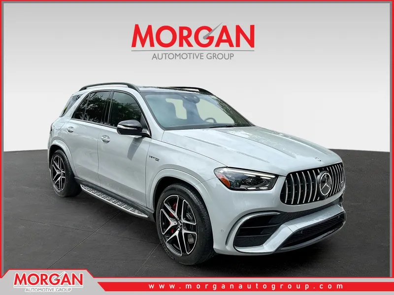 2024 Mercedes-Benz GLE 63 S AMG in Gray — front three-quarter view
