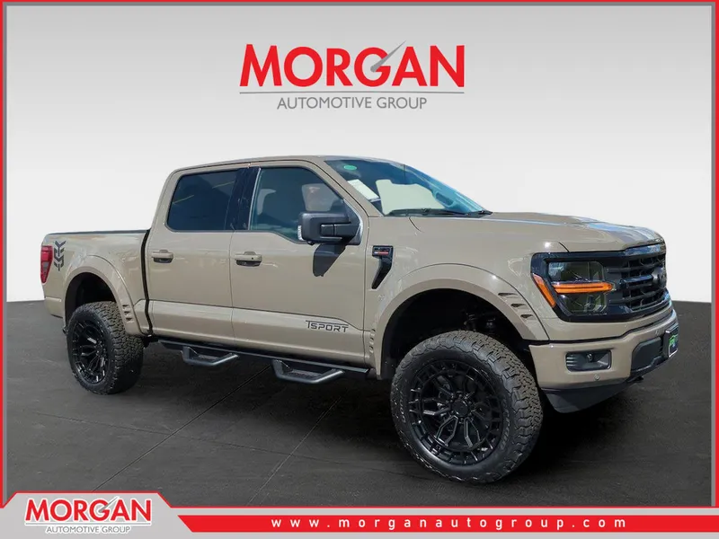 2026 Ford F-150 XLT in Gray — front three-quarter view