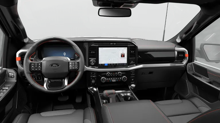 2026 Ford F-150 Raptor in Avalanche — front three-quarter view