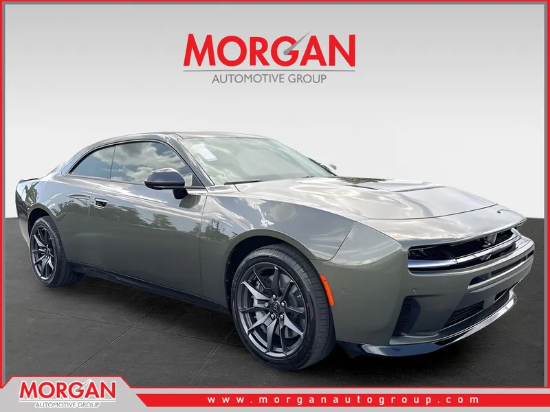 2026 Dodge Charger R/T Scat Pack in Green — front three-quarter view