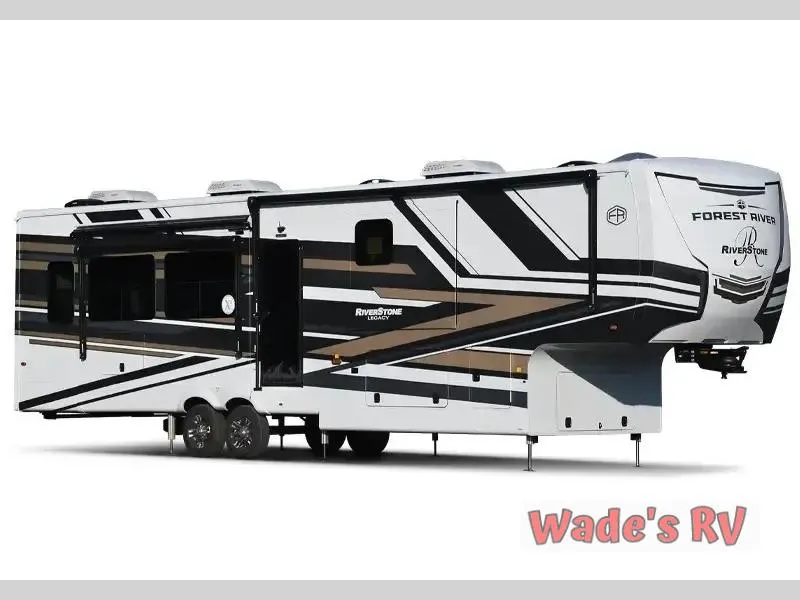 2026 Forest River RV RiverStone 39RKFB — front three-quarter view