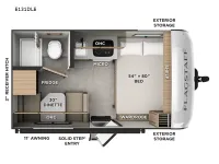 2027 Forest River RV E131DLE — front three-quarter view