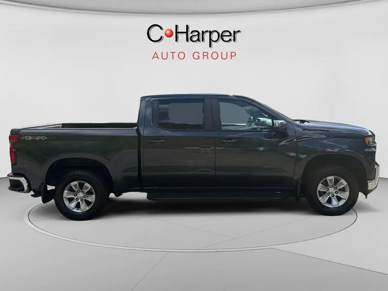 2020 Chevrolet Silverado 1500 LT in Shadow Gray Metallic — front three-quarter view