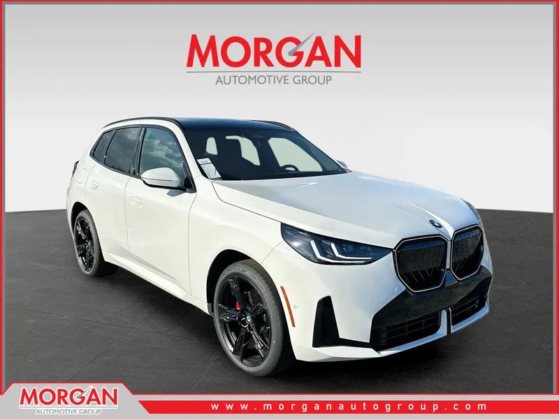 2026 BMW X3 30 xDrive in White — front three-quarter view