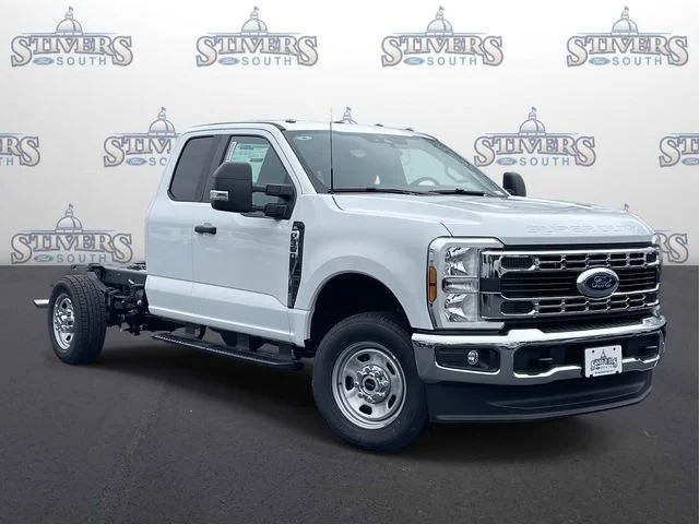 2026 Ford F-350SD XL in White — front three-quarter view