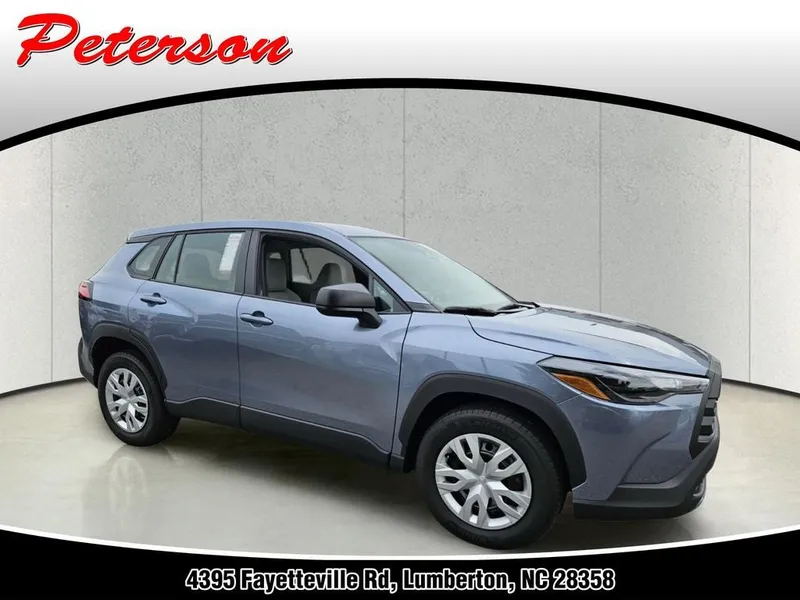 2026 Toyota Corolla Cross L in Celestite — front three-quarter view
