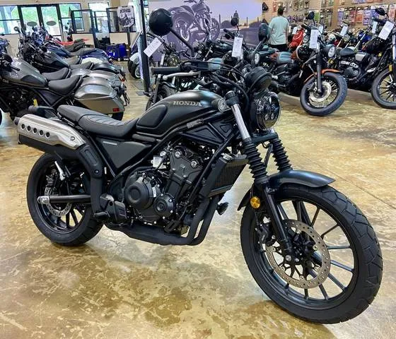 2025 Honda® SCL500 — front three-quarter view
