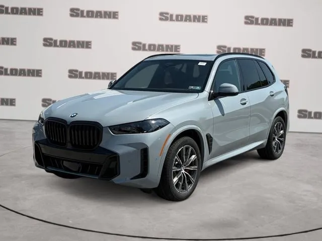 2026 BMW X5 xDrive40i in Brooklyn Grey Metallic — front three-quarter view