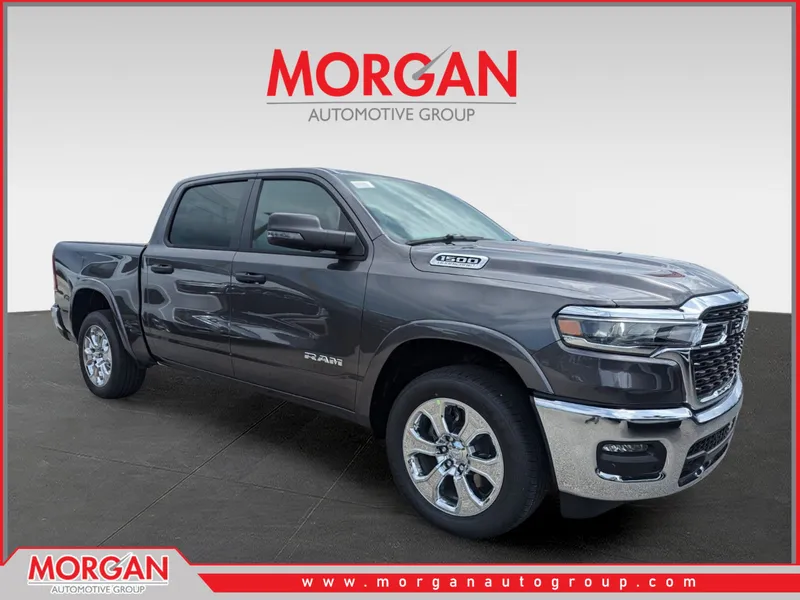 2026 Ram 1500 Big Horn/Lone Star in Gray — front three-quarter view