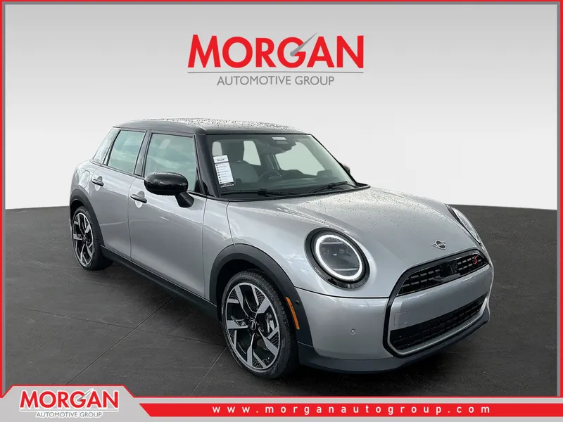 2026 MINI Cooper S Signature Plus in Silver — front three-quarter view
