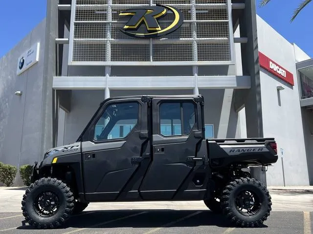 2027 Polaris® Ranger Crew XP 1000 Cab — front three-quarter view
