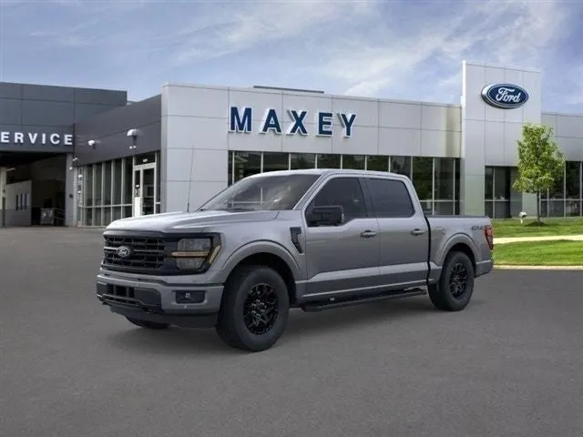 2026 Ford F-150 XLT in Carbonized Gray Metallic — front three-quarter view