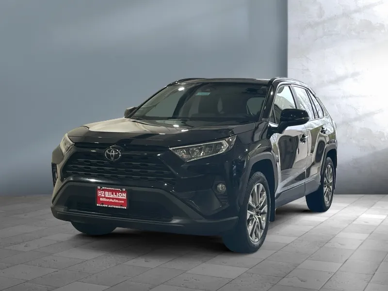 2021 Toyota RAV4 — front three-quarter view