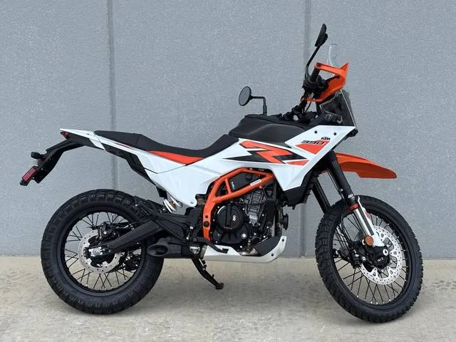 2026 KTM 390 Adventure R — front three-quarter view