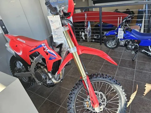 2024 Honda® CRF450RX — front three-quarter view