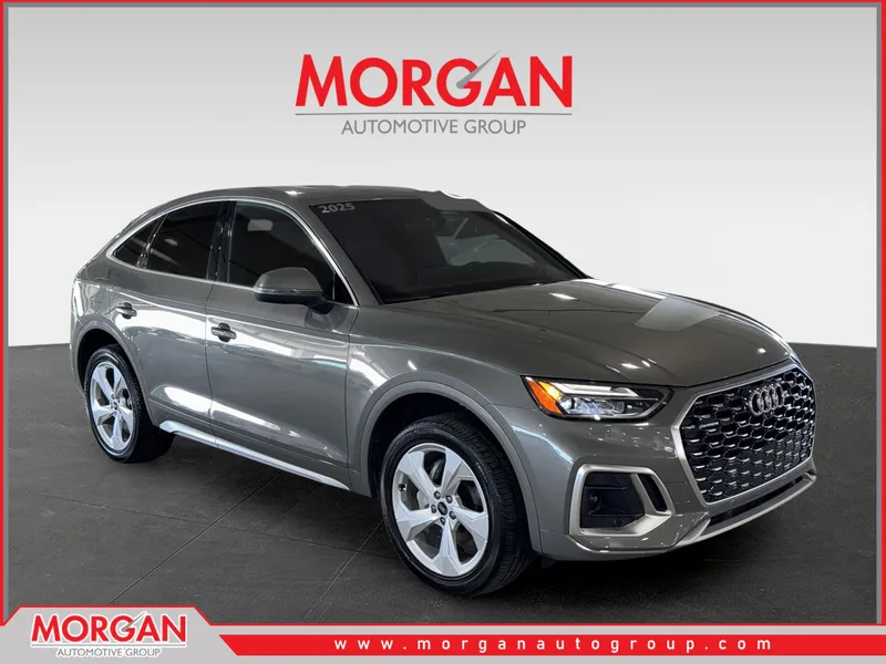 2025 Audi Q5 Sportback 45 S line Premium Plus — front three-quarter view