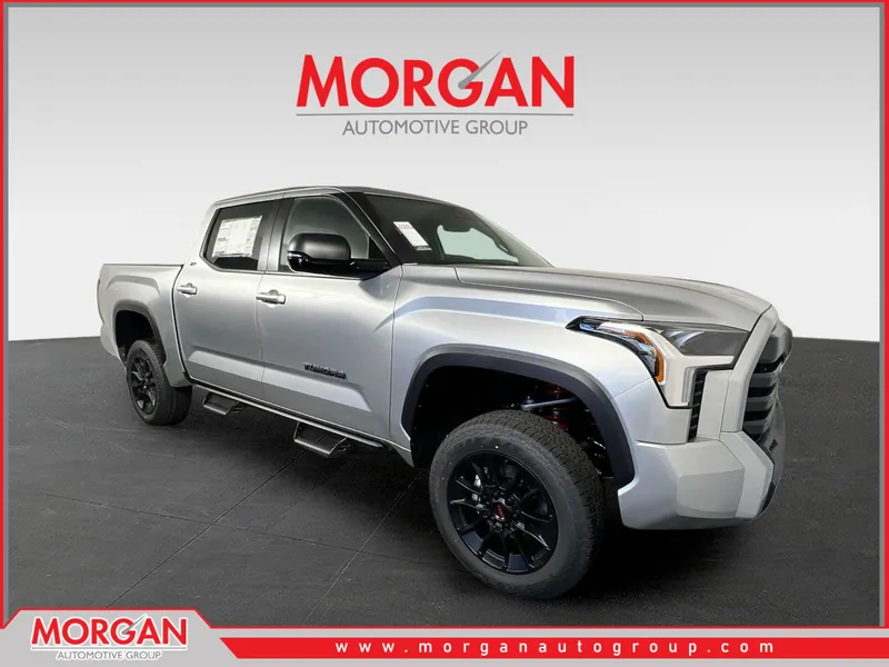 2026 Toyota Tundra 4WD SR5 in Celestial Silver Metallic — front three-quarter view