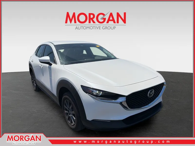 2025 Mazda CX-30 2.5 S in White — front three-quarter view