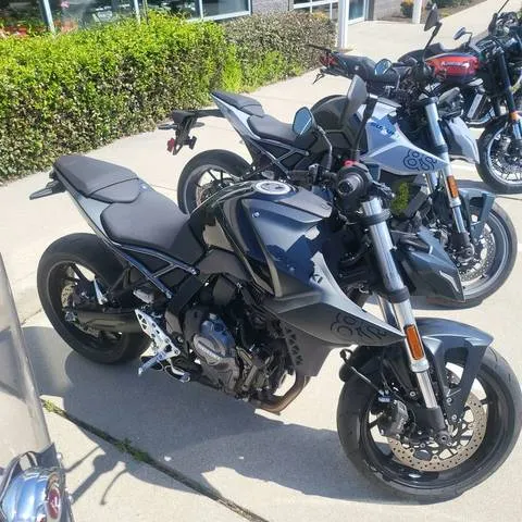 2023 Suzuki GSX-8S — front three-quarter view