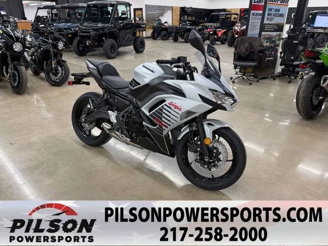 2026 Kawasaki Ninja® 650 ABS — front three-quarter view