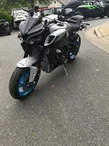 2026 Yamaha MT-10 — front three-quarter view