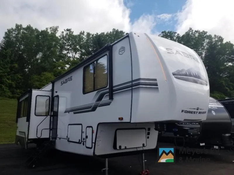 2027 Forest River RV Cherokee Sabre 36DBB — front three-quarter view