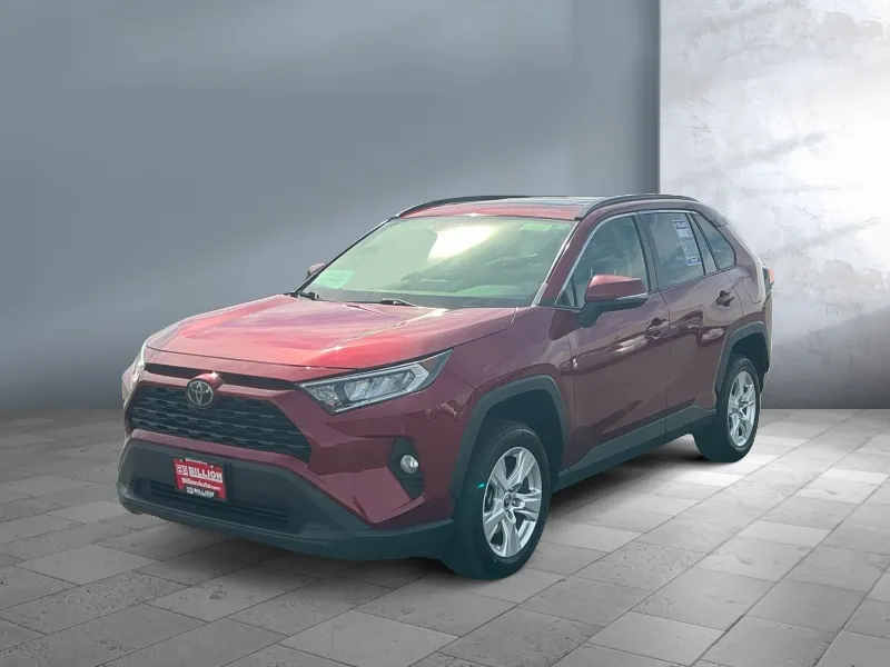 2019 Toyota RAV4 — front three-quarter view