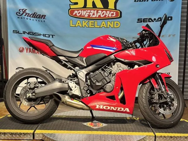 2024 Honda® CBR650R ABS — front three-quarter view