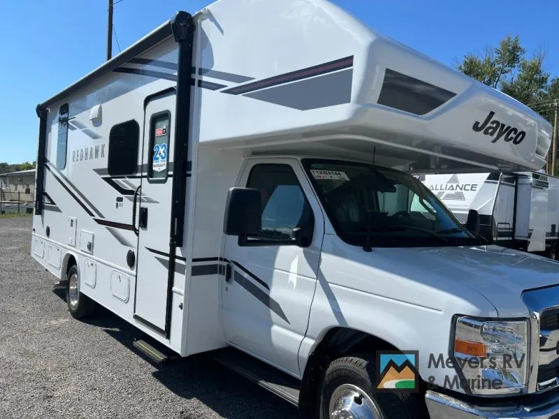 2026 Jayco Redhawk 24B — front three-quarter view