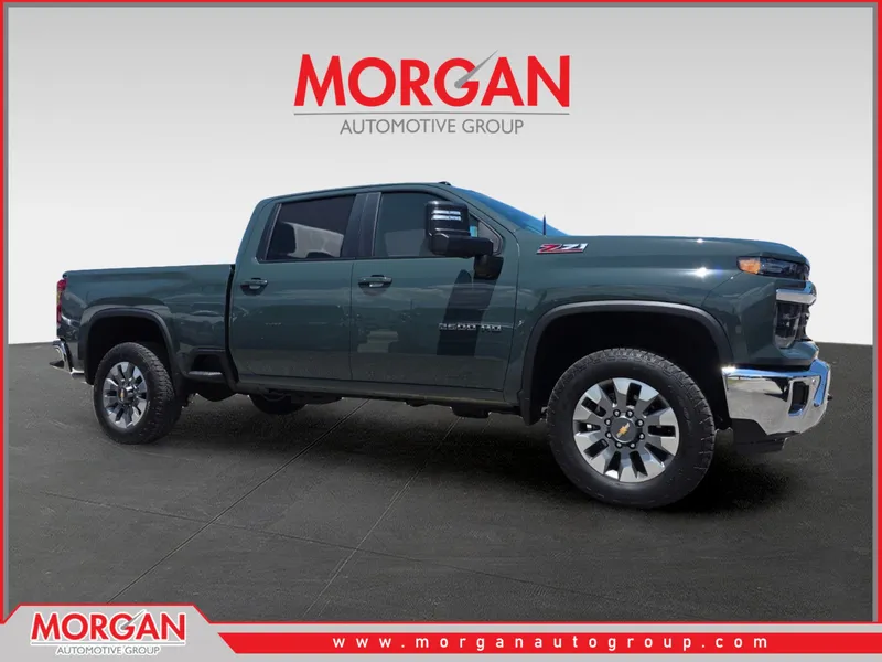 2026 Chevrolet Silverado 2500HD LT in Gray — front three-quarter view
