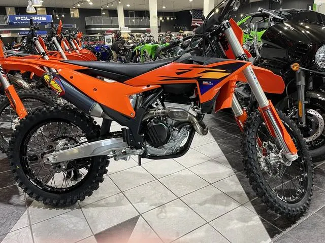 2025 KTM 300 SX — front three-quarter view