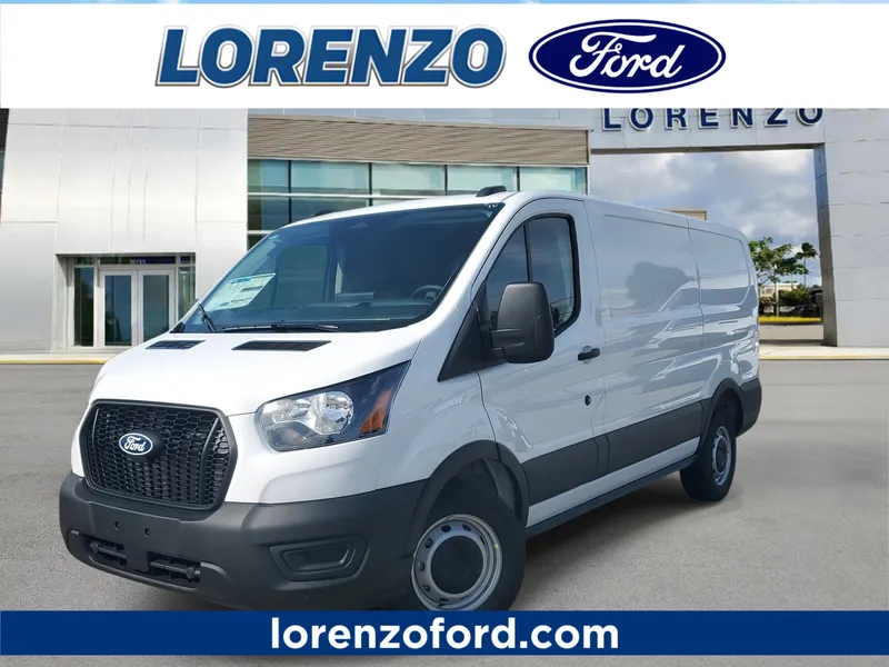 2026 Ford Transit Cargo Van Cargo Van in Oxford White — front three-quarter view