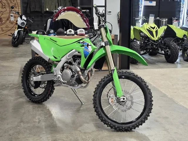 2026 Kawasaki KX™450X — front three-quarter view