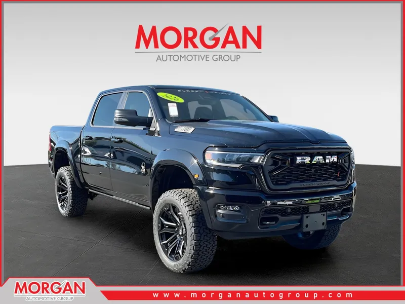 2026 Ram 1500 Big Horn/Lone Star in Black — front three-quarter view