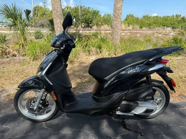 2026 Piaggio Liberty 50 — front three-quarter view