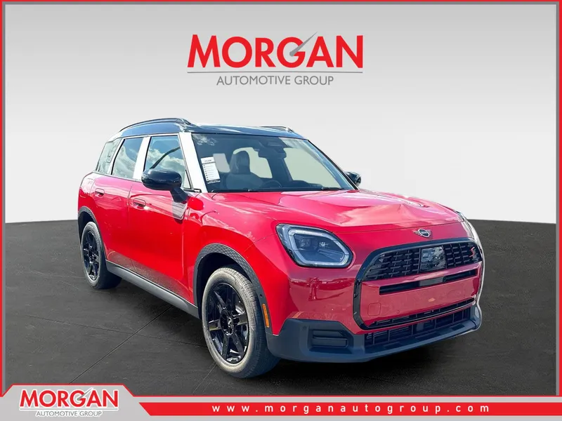 2026 MINI Cooper S Countryman Classic in Red — front three-quarter view