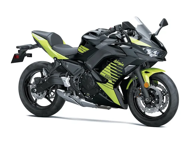 2026 Kawasaki Ninja® 650 ABS — front three-quarter view