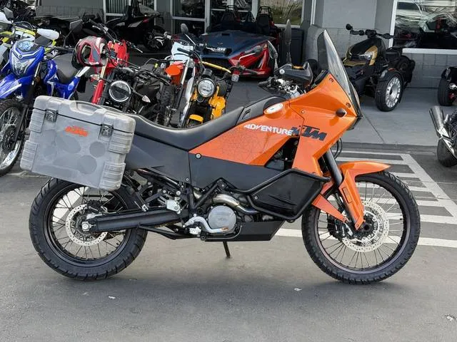 2010 KTM 990 Adventure R — front three-quarter view