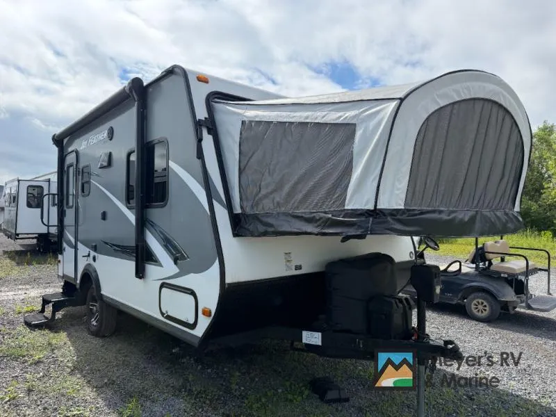 2016 Jayco Jay Feather X17Z — front three-quarter view