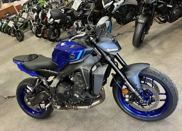 2026 Yamaha MT-09 — front three-quarter view