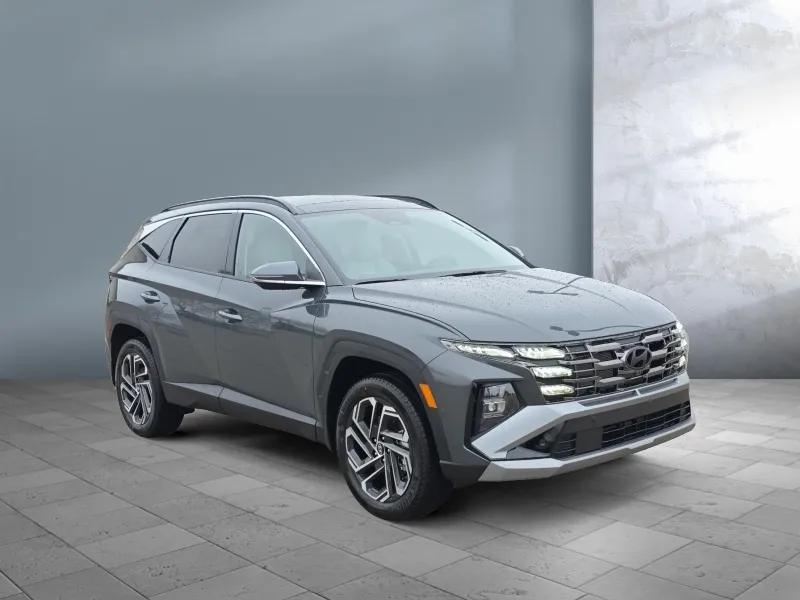 2026 Hyundai Tucson — front three-quarter view