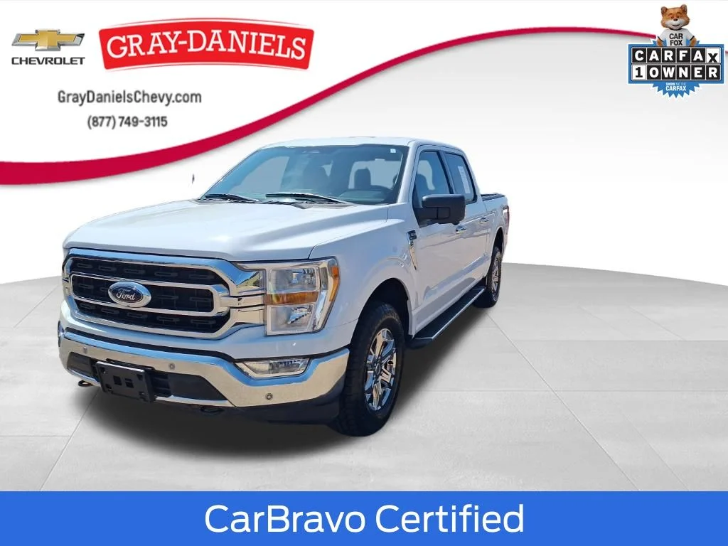 2023 Ford F-150 XLT — front three-quarter view