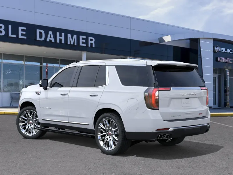 2026 GMC Yukon — rear three-quarter view
