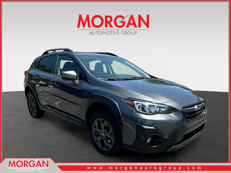 2021 Subaru Crosstrek Sport in Gray — front three-quarter view