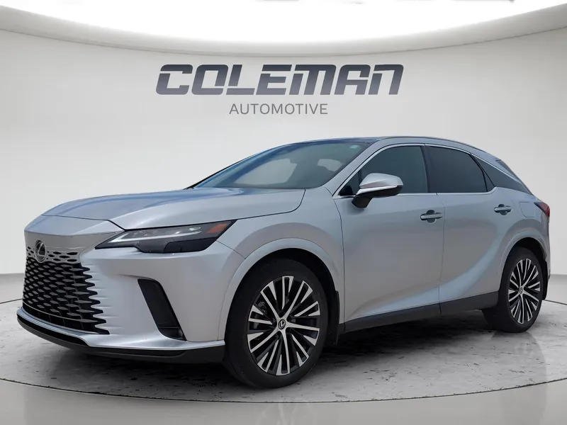 2023 Lexus RX RX 350 Luxury in Iridium — front three-quarter view