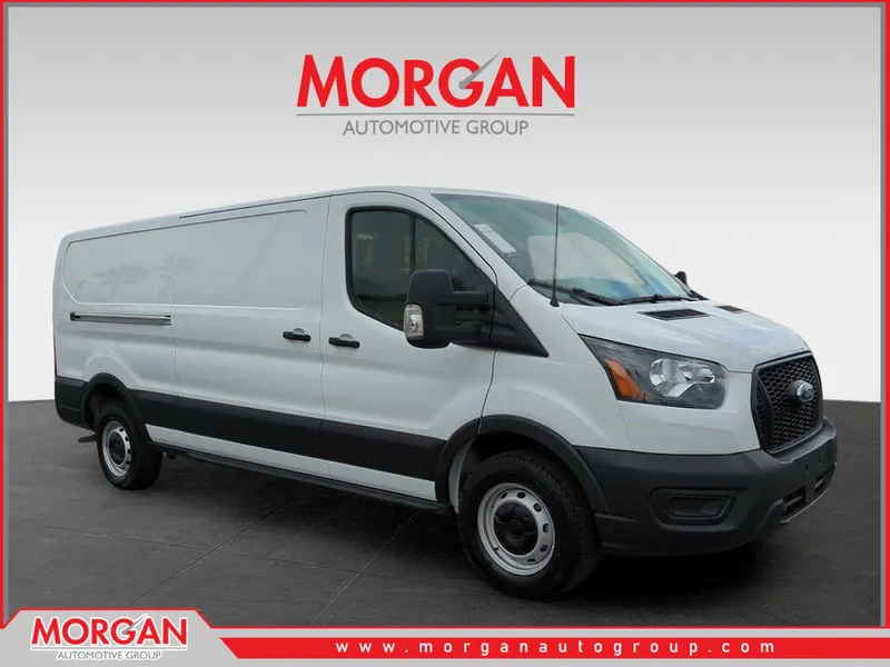 2025 Ford Transit-250 Base in White — front three-quarter view