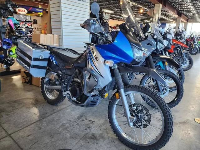 2011 Kawasaki KLR™650 — front three-quarter view