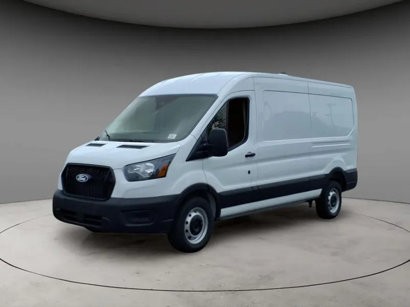 2026 Ford Transit-250 Base in Oxford White — front three-quarter view