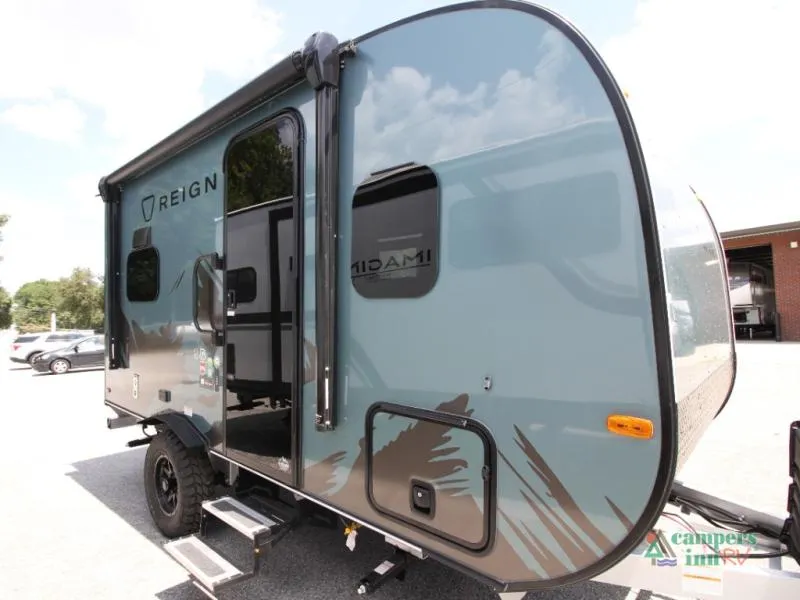 2027 Keystone RV Reign — front three-quarter view