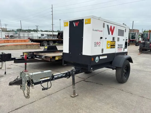 2022 Wacker Neuson G50 — front three-quarter view